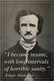 Original Quote Poster Edgar Allen Poe Renowned Author Spooky 24x36 New Rare Edgar Allen Poe Quotes Poe Quotes Original Quotes