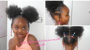 Voir plus d'idées sur le thème coiffure, coiffure cheveux naturels, idées de coiffures. Coiffure Simple Et Chic Pour Petite Fille Afro Cheveux Naturels Youtube