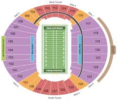 67 High Quality Liberty Bowl Memorial Stadium Seating Chart Row