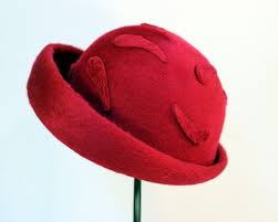 Vintage Schiaparelli Hat Red Elsa Shiaparelli Hat Vintage Schiaparelli Red Hat Club Schiaparelli