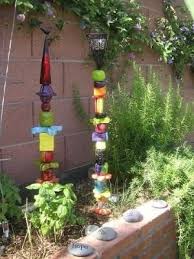 Glass Garden Totems Garden Totems Garden Totem Glass Garden