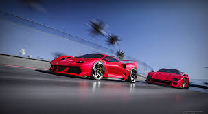 Ferrari se produce en lotes a granel o alrededor de 7000 unidades, mientras que lamborghini se genera en los números de lote de alrededor de 4000. Ferrari F40 Tribute Una Version Modernizada Del Legendario Superauto Autoproyecto