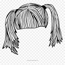 Free coloring pages for kids to print and color cars sarasota. Pigtails Coloring Page Pigtail Hair Coloring Pages Hd Png Download Vhv