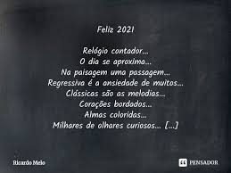 Feliz 2021 Relogio Contador O Dia Ricardo Melo
