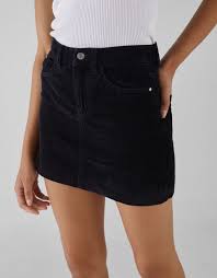 Jupe en denim avec ceinture. Jupe En Velours Cotele Jupe Velour Jupe En Velours Cotele Jupe