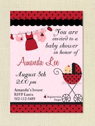 5 x 7 (portrait) or 7 x 5. Ladybug Baby Shower Invitation Diy By Partylandcreations On Etsy Baby Shower Invitations Diy Ladybug Baby Shower Invitations Ladybug Baby Shower