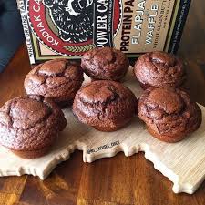 Chocolate Peanut Butter Power Muffins No Excuses Nutrition Recipe Kodiak Cakes Recipe Food Power Muffins