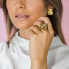 Daisy ring gold