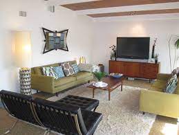 What we're describing now is actually the design of the edgewater residence by rosenow | peterson design. Barcelona Chair Mid Century Themed Living Room Midcentury Living Room Montreal By Emfurn Houzz Au