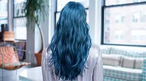 Blue black hair for blondes. Shades Of Blue Hair Blue Hair Color Ideas Garnier