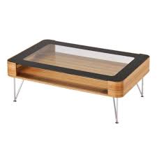 Bassett mirror company belgian luxe raiden rectangle cocktail table in rustic coffee bean. Save On Zine Scandinavian Small Rectangular Coffee Table 90cm Wooden Frame Glass Top Reduced From 495 00 Aud To 369 00 Aud