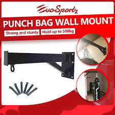 Punch Bag Wall Mount Evosportz Singapore