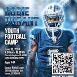 Cobie Durant's 3rd Annual Youth Football Camp