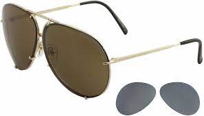 Amazon.com: PORSCHE DESIGN P8478 A Sunglasses P'8478 Light Gold Frame :  Clothing, Shoes & Jewelry