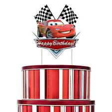 Starting from our latest birthday you'll find the funny backdrop along with madagascar 3 lifesize character. Mcqueen Cake Topper Cupcake Decorations Car Theme Birthday Party Topper For Children 1 Count Buy Online In Madagascar At Madagascar Desertcart Com Productid 165329530