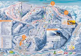 A total of 305 kilometres (190 miles) of groomed slopes, and an additional 200 kilometres. Murau Kreischberg Piste Map Trail Map