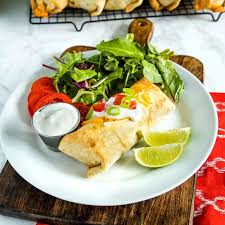Place the chimichangas on an oiled baking sheet and brush lightly with more oil. Best Easy Oven Chicken Chimichangas Recipe Must Love Home