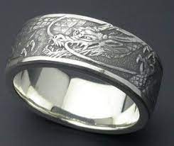Japanese Style Mens Wedding Bands Google Search Silver Ring Designs Vintage Silver Rings Silver Necklace Designs