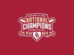 Professional softball team logo for free downloads. Oklahoma Softball National Champions Logo Oklahoma Softball Sports Logo National Champions