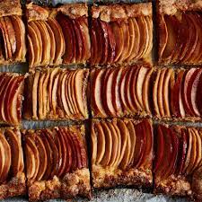 Apple Galette With Tahini Frangipane Amp Honey Hibiscus Glaze Recipe Apple Galette Food 52 Food Recipes