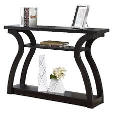 Easy assembly, with all necessary hardware included. Console Table Dark Cappuccino Everyroom Target
