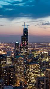 Most popular among our users chicago in collection man madeare sorted by number of views in the near time. Download Wallpaper 1350x2400 Chicago Usa Skyscrapers Night Iphone 8 7 6s 6 For Parallax Hd Background