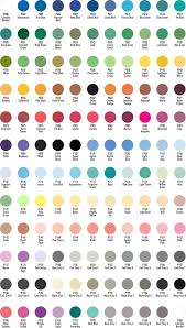Chartpak Color Chart In 2019 Copic Color Chart Copic