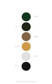 Black And Gold Color Scheme Meaning Buena Suerte Brand Web Design Dragonfly Ave Modern Color Palette Black Color Palette Green Colour Palette