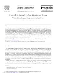 Completed its initial public offering of 3,080,000 units at a price of $6.50 per … Pdf Credit Risk Evaluation By Hybrid Data Mining Technique