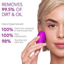 Foreo Luna Play Plus Portable Facial Cleansing Brush Purple Replaceable Battery And Waterproo Facial Brush Cleanser Skin Care Devices Facial Cleansing Brush