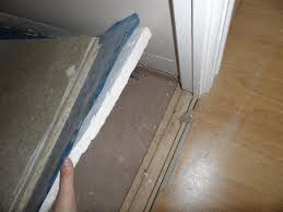 There are a couple of adhesives out there that state they are designed for use directly on chipboard, depending on the condition and thickness of the chipboard and providing that it is screwed, not nailed, in accordance with the manufactureres instructions. Floating Floor Replacement In A Downstairs Toilet Diynot Forums