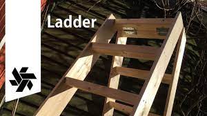 This video, the ladder shelf plans and the cut list are all you need to make your own handsome ladder shelf. Diy Folding Ladder Woodworking Project Youtube