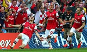 Gibbs give away too much possesion. Arsenal Win Fa Cup Final After 3 2 Win Over Hull City As It Happened Paul Doyle Football The Guardian
