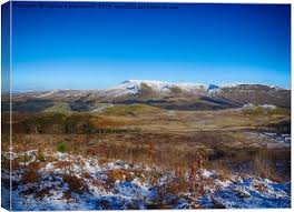 Scotland has over 790 islands, around a 100 of which are inhabited, and visiting them is a real treat. Dumgoyne Hill And The Campsies From Queens View Canvas Print By Yvonne Paul Carroll