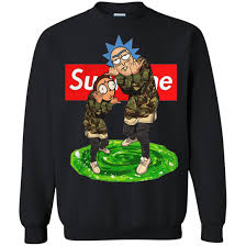 Supreme rick and morty hoodie. Supreme Rick And Morty Sweatshirt Online