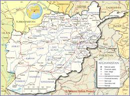 Afghanistan detailed map with regions and kabul. Political Map Of Afghanistan Nations Online Project