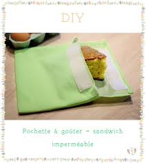 Diy Tuto Couture Pochette A Gouter Lavable Etui Impermeable Pour Sandwich Encas Snack Fabriquer Un Sac A Tutoriel Couture Pochette Tuto Couture Diy Tuto