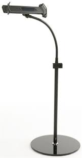 Adjustable Ipad Floor Stand W Usb Charging Port Black Ipad Floor Stand Flooring Usb Charging