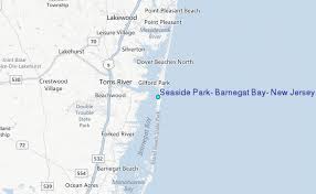 Seaside Park Barnegat Bay New Jersey Tide Station Location