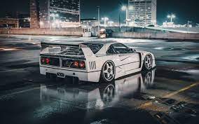 Artstation F40 Lm Fifteen52 Super Touring Chicane Khyzyl Saleem Ferrari F40 Touring Old Muscle Cars