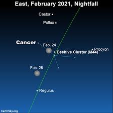 And, they are the perfect shoulder to cry on for they will join in your pain and sadness. Moon And Faint Cancer The Crab On February 24 2021 Tonight Earthsky