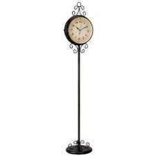 Maybe you would like to learn more about one of these? Kassel Trade Double Sided Wrought Iron Floor Clock 3139450 On Popscreen