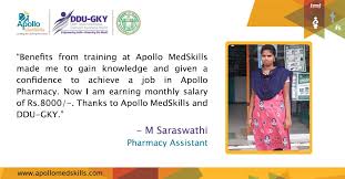 Apollomedskills Testimonial Medical Education Pharmacy Assistant Education