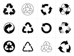 Recycling Symbol Vectors For Download Recycle Symbol Recycle Sign Recycle Logo