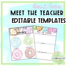 Mini donuts + free printable donut party invitations. Donut Printable Worksheets Teachers Pay Teachers
