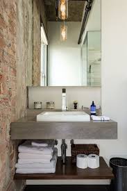 Store Your Bulk Costco Toilet Paper Somewhere Else Industrial Style Bathroom Concrete Bathroom Design Concrete Bathroom
