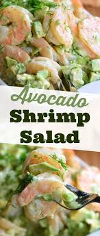 Maybe you would like to learn more about one of these? Avocado Shrimp Salad In 2020 Shrimp Avocado Salad Shrimp Salad Shrimp Salad Recipes