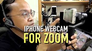 How To Use Your Iphone As A Webcam For Zoom On A Pc The Iriun Method Youtube