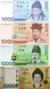 The Korean Currency Consists Of Four Kinds Of Paper Money Notes Or Bills And Six Kinds Of Coins Faces Of Im South Korea Seoul South Korea Travel Seoul Korea