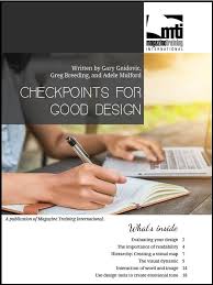 Checkpoints for good design